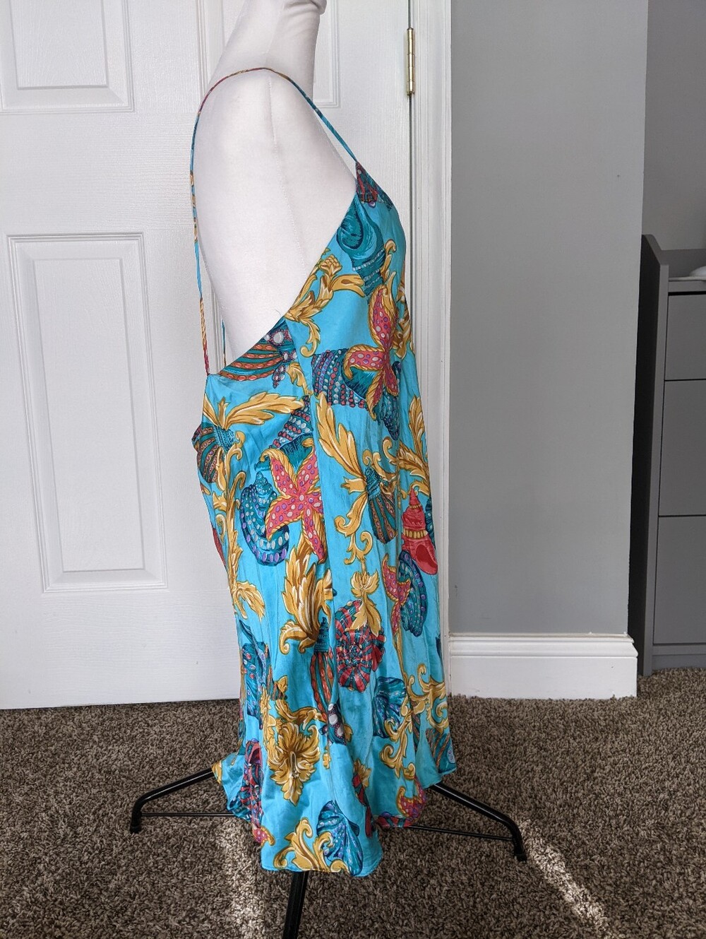 Vintage Victoria's Secret Silk Nightgown/Panties Set L - Picture 12 of 16